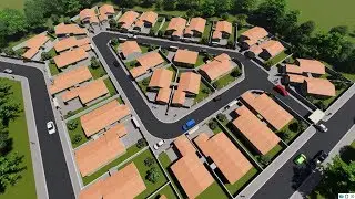 ArchiCAD 20 - Lumion 8 | Fly-Through Animation | Vosloorus Site Movie