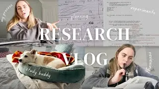 getting back into research after my PhD - a week in the life vlog