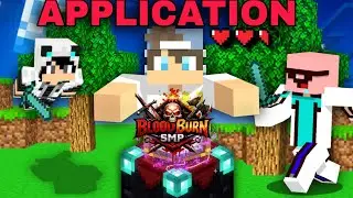 BloodBurn SMP Applications Open | Join 🔥 the Ultimate Minecraft SMP?