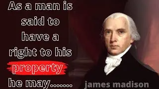 james madison | USA 4th President| American History | Quotes| motivation