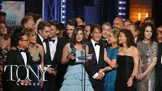 Dear Evan Hansen wins Best Musical &mdash; Tonys 2017
