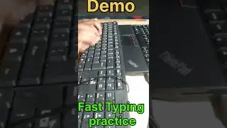 How to practice typing ||#How to typing fasttyping in computer #typingtest #typingspeedtest #shorts