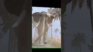New Fear Unlocked 🤯☠️ #elephantattack #elephant #monster #newfearunlocked #shorts #elephantchase