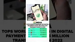 India's UPI payments volume was more than the combined transactions of other four leading countries.