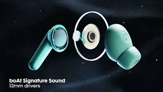 boAt | Беспроводные наушники Airdopes Atom 83 | Четыре микрофона с технологией ENx&trade;