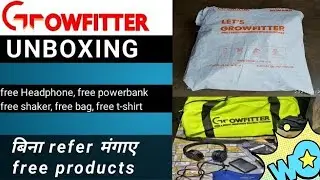 Get free products - with unlimited trick/free shaker #growfitter