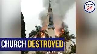 WATCH: Century-old Dutch Reformed church on West Coast destroyed in fire