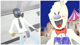 Scary Scientist Vs Ice Scream 3