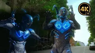 First Flight Scene 4K - Blue Beetle (2023) - Ultra HD Clip