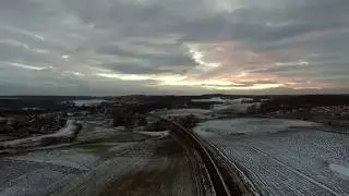 Borkowo Zimowy Zach&oacute;d