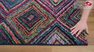 Tapis salon CARRE BOUTIK - UN AMOUR DE TAPIS