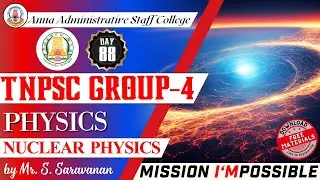 MISSION I'MPOSSIBLE | Day 88 | Physics | Nuclear Physics | Mr. S. Saravanan