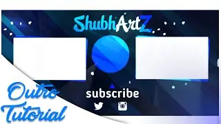 Outro Tutorial|How To Make Clean Outro On Android|ShubhArtZ|2018|Kinemaster Tutorial