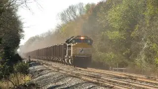 Two Trains at Calverton, VA