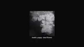 health x poppy - dead flowers (slowed + reverb)