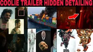 Coolie  - Official Trailer Decoding With Hidden Details 🎬 Lokesh Next LCU MOVIE ❤️