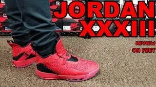 AIR JORDAN 33 XXXIII UNIVERSITY RED REVIEW & ON FEET