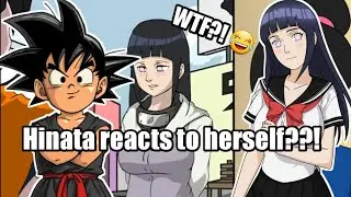 Goku Black and Hinata reacts to 