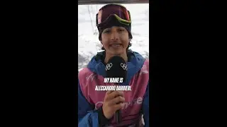 Competing for chance to snowboard in front of your family! 🏂 🇺🇸
