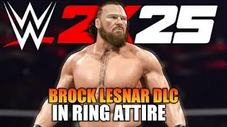 WWE 2K25 DLC - Brock Lesnar '25 (In Ring Attire) Entrance, Finisher, & Victory (Cena Farewell Pack)