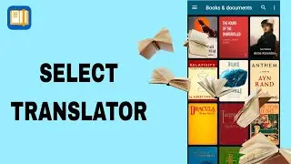 How To Select And Choose Translator On ReadEra App