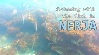 Swimming with the fish at Playa Torrecilla || Nerja | Axarqu&iacute;a | M&aacute;laga | Spain Ep#14 ||