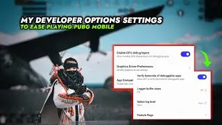 REDMI NOTE 9 MY DEVELOPER OPTIONS SETTINGS TO EASE PLAYING PUBG MOBILE