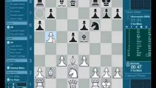 Bastiaan versus chessmaster 10th edition (live)