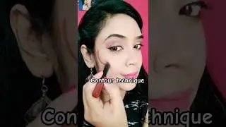 Contour technique for a Slimmer face!#shorts #contour #beauty #makeuptutorial #makeuphacks