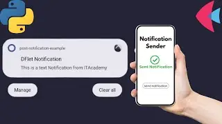 How to Send Notifications in Flet using Pyjnius | Step-by-Step Guide