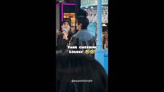 Thai fans are savage indeed 💅 They rocked🔥 AouBoom shocked 😂 #aouboom #อู๋บูม #aou_tnbknr #besevboom