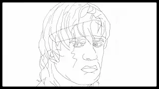 Rambo drawing 
