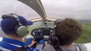 Tecnam P2002JF SP-SMA approaching EDAH