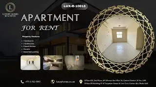 3BHK Family Apartment for Rent | Modern Features & Prime Location in Al Muwaiji! (LUX-R-10018)