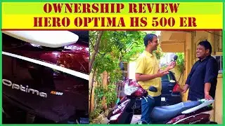 Hero Optima HS500ER Ownership Review | Budget EV | Warranty | Service| Tamil | DiwakarRajanOnline