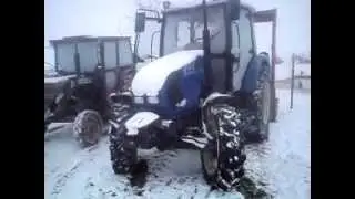 Odpalanie Farmtrac 665DT przy - 14 stopni