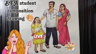 Artist Ritik  water color human figure  composition 🤪🎨 😱#startwithart #shortsfeed #watercolor