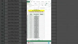 Calculate Wages Based on Days Worked in Excel: Easy Tutorial#excel