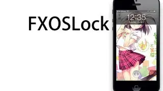 FXOSLock - iphone X Android 白老鼠-white mouse