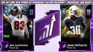 WE GOT HIM! NEW POWER UP EXPANSION PLAYERS! 98 JOE JUREVICIUS, MCCOURTY, CARR, AND MORE! | MADDEN 20