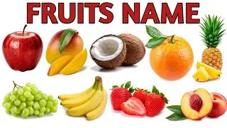 Learn Fruits Name for Kids|Fruits Name for Children | Fun & Educational Video.