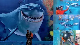 Underwater Tunnel Aquarium Madurai || Sea Park || Madurai 3 Mavadi CSI Ground