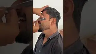 Clean fade perfect beard shape aur professional barber finish 💈✂️#beard #youtubeshorts #viral #fyp
