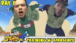 Naruto Storm 4 Training Session w/ AfroSenju: Road To Getting Better! [Day 1]