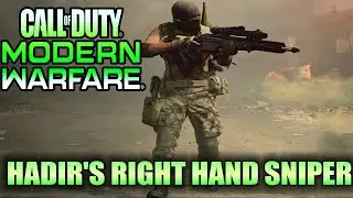 HADIR'S RIGHT HAND SNIPER BLUEPRINT | Call of Duty: Modern Warfare