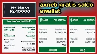 aplikasi penghasil saldo ewallet axneb penghasil ewallet terbaru
