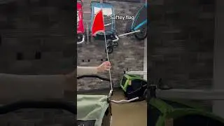 Burley Dlite X Bike Trailer for kids. Bike Trailer Options. E-Bike Trailer - Stroller. #burley