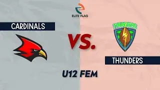 EFFL 2025 5VS5 JORNADA 1 U12 FEM CARDINALS VS THUNDERS