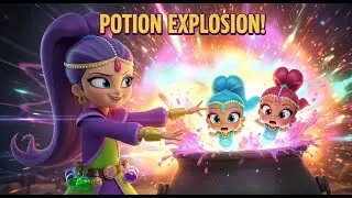 Rainbow Valley  ✨Power of Four Potion EXPLODES! Zeta Tricks Genies into CHAOS Brew?! 💥🧪