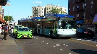 2017 New Flyer XD60 5988 on the Q70 SBS in Jackson Heights